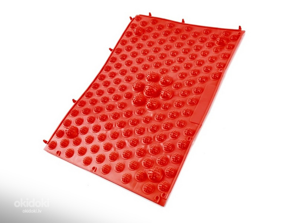 Сенсорно-массажный коврик красный (6356_2) (фото #2)