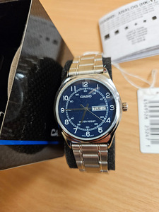 CASIO Vīriešu rokas pulkstenis MTP-V006D-2B (ZD210H) + BOX