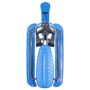 Stūrējamās ragavas Curve Graphite Grey/Blue (2 foto no 2)