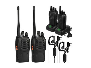 Rācijas komplekts Walkie Talkies 2 Pack BF-888S (1 foto no 10)