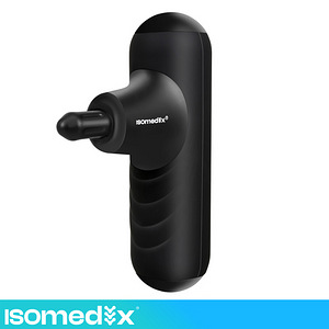 Mini masāžas pistole 4 uzgaļi melna (P27311) (4 foto no 10)