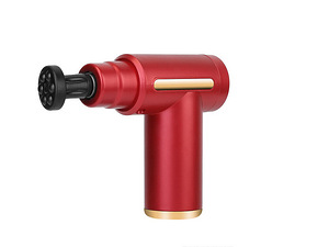 Mini masāžas pistole 4 uzgaļi sarkana (P24216_CZE) (5 foto no 9)