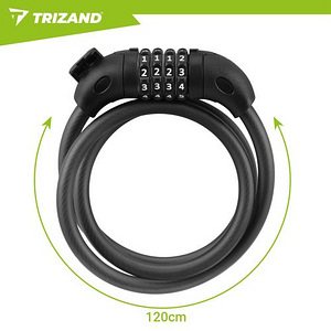 Velosipēda slēdzene ar kodu 120 cm (P27338) (8 foto no 10)