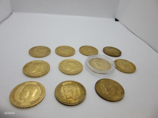 Царь-10-рублей-золотые монеты-1899 г. (фото #2)