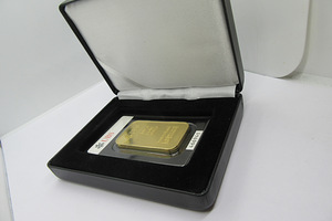 999,9 prooviga UBS kuldplaat 100-grammi (5 foto / 6)