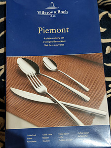 Villeroy & Boch Piemont söögiriistade komplekt, 4 tk. (2 foto / 3)