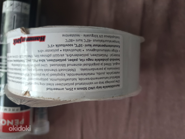Betoonikeemia ja teip aukude liimimiseks