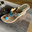 Фирменные туфли на платформе с камнями! (фото #5)