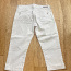 Белые полудлинные джинсы (фото #5)