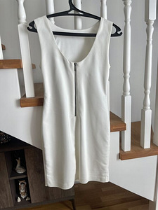 ZARA БЕЛОЕ ПЛАТЬЕ (6 фото из 6)