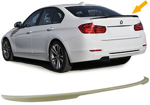 BMW f30 спойлер в карбоновой плёнке