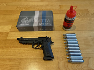 UUS UMAREX BERETTA M9A3 õhkrelv 4,5mm CO2 Blowback (1 foto / 10)