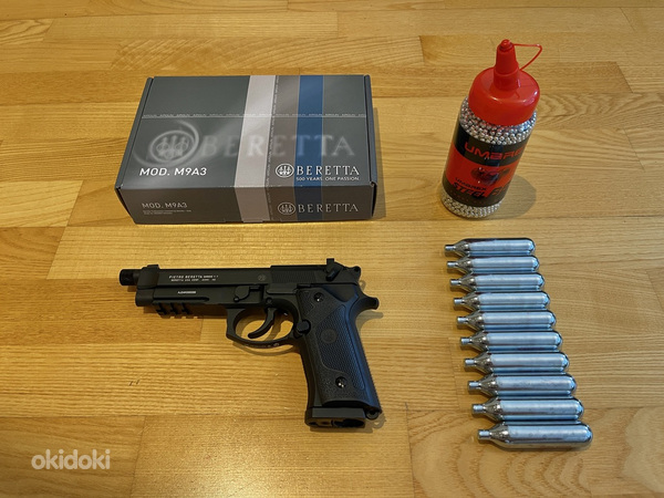 UUS UMAREX BERETTA M9A3 õhkrelv 4,5mm CO2 Blowback