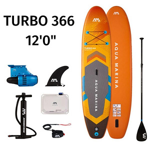 НОВОЕ! Электромоторный SUP Aqua Marina TURBO+BLUEDRIVE S+аккумулятор (1 фото из 7)