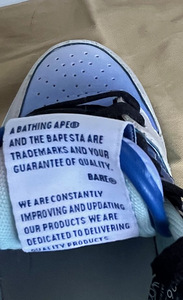 Мужские кроссовки BAPE Sk8ta M1 Blue (РЕПЛИКА), размер 42 (8 фото из 10)