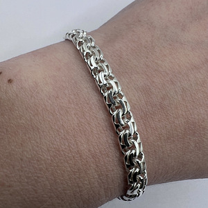 Handmade Bismarck Bracelet 925 Sterling Silver (5 foto / 6)