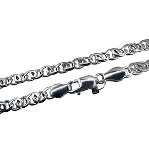 Handmade Paperclip Chain 925 Sterling Silver (2 foto / 5)