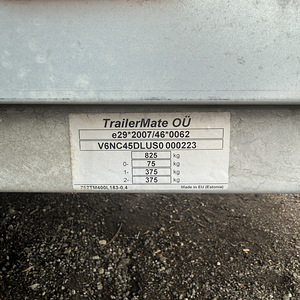 Trailermate 45D haagis (10 фото из 10)