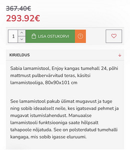 Recliner tugitool (jalatoega) (7 foto / 8)