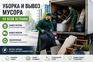 Вывоз мусора ,демонтаж ,уборка территорий (1 фото из 1)