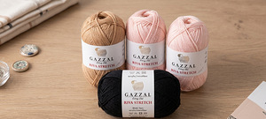 Gazzal Knitting Club Riva Stretch lõng (2 foto / 2)