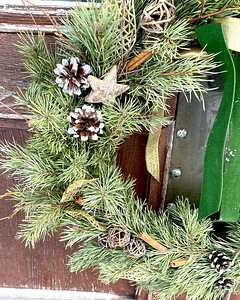 Jõulupärg, käsitöö, naturaalne looduslik materjal (2 foto / 8)