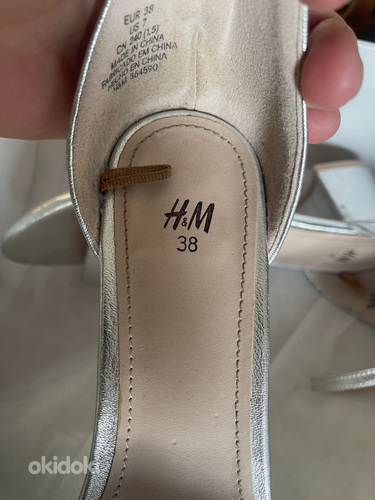 Туфли h&m, размер 38, как НОВЫЕ! (фото #3)