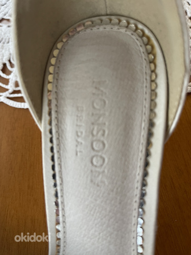 Pruudi kingad firmalt Monsoon bridal, suurus 38, nagu uued! (foto #6)