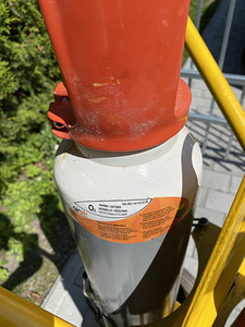 Gaasiballoonid käruga (2 foto / 3)