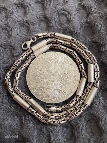 Hõbe kett &münt/silver chain &coin/серебряная цепь &монета (фото #2)