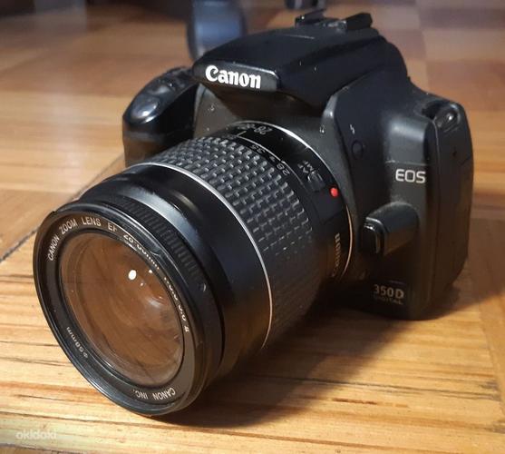 Камера с дополнительным объективом Canon 350D Digital (фото #2)