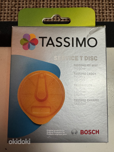Tassimo T-disc kohvimasina puhastamiseks