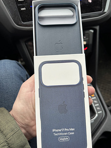 Sinine ümbris iPhone 17 Pro Maxile (TechWoven stiilis) (1 foto / 2)