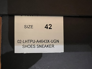 Ermenegildo Zegna uued nahast meeste sneakers,42 (7 foto / 10)