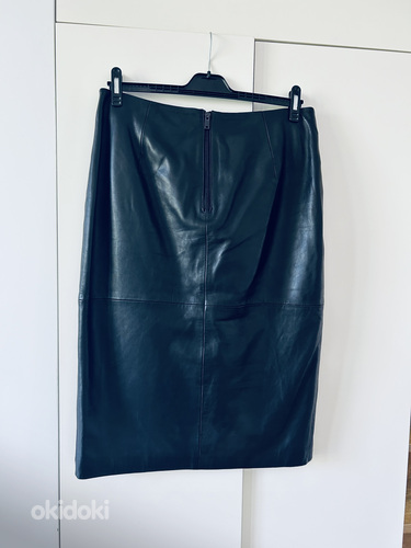 Новая кожаная юбка-карандаш OASIS. Великобритания16 (фото #9)