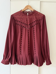 Ted Baker Shilli Animal Mesh Lace Swing Top (1 foto / 10)