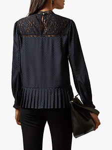 Ted Baker Shilli Animal Mesh Lace Swing Top (2 foto / 10)