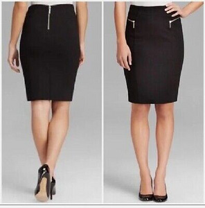 Michael Kors zip pencil skirt seelik