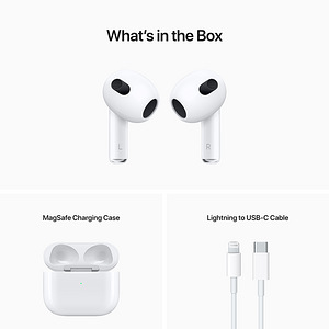 Apple AirPods + MagSafe juhtmevaba laadimiskarp (3.gen) UUS (1 foto / 1)