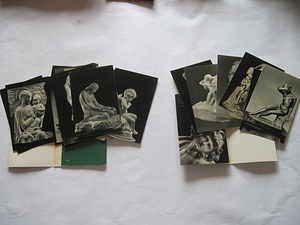 Temaatilised postkaardikomplektid: Rodin, Matisse, Rubens ja (6 foto / 10)