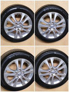 Оригинальные диски Kia R16 (5 фото из 6)
