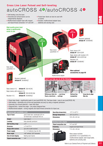 Ristlaserlood BMI autoCROSS 4R (3 foto / 3)