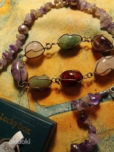 AMETISTI JALOKIVI KORUA 4 KPL