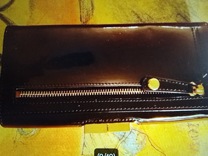 TED BAKER MUSTA NAHKALOMPAKKO (3 valokuva sivusta 5)