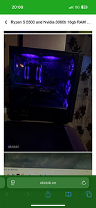 Ryzen 5 5500 and Nvidia 3060ti 16gb RAM 1tb m2 (3 foto / 6)