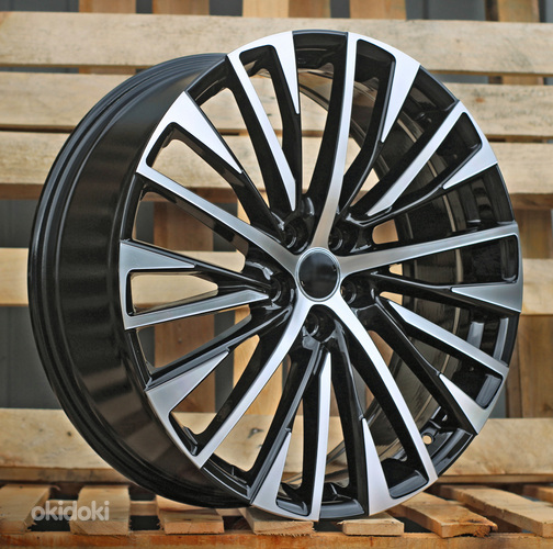 R20x8  5X114.3  ET  40  60.1  Y1118  (BYF3054)  Black Polished (MB)  For LEX  (Z2)  (HYBRID FORGED (Bolt 14x1.5 conus))
