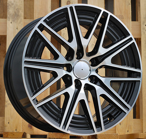 R19x7.5  5X112  ET  40  66.6  Y0102  Black Polished (MB)  For MER  (K2)  (NEW Model C-Class (Front+Rear)) (1 foto / 1)