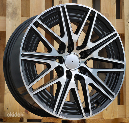 R19x7.5  5X112  ET  40  66.6  Y0102  Black Polished (MB)  For MER  (K2)  (NEW Model C-Class (Front+Rear))