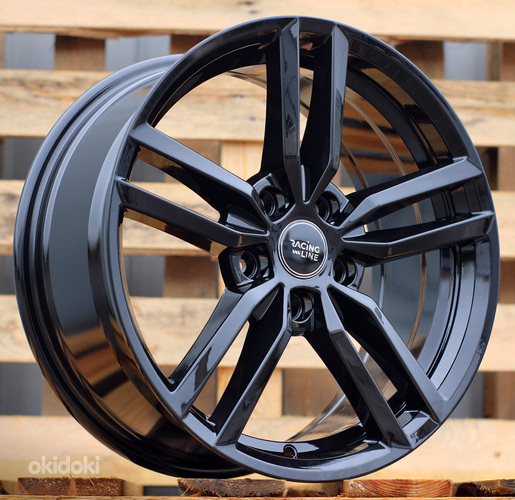 R17x7.5  5X120  ET  40  72.6  Y0136  Black (BL)  For RACIN  (P2)