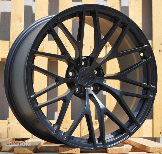 R21x9  5X112  ET  28  66.5  XFRGW5697  Black Matt (BM)  For PORCH  (K3)  (FORGED (Rear+Front))